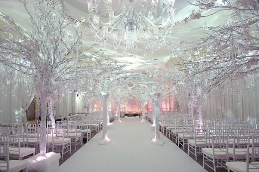 Winter Wonderland Themed Wedding
